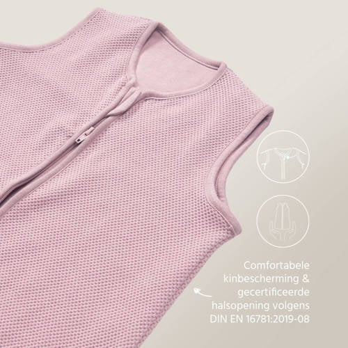 Meyco baby slaapzak Studio Collection Classic Purple Pink