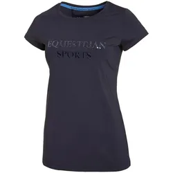 Schockemöhle Lisa night dunkelblau sportiv-feminines, funktionales Shirt, Größe: XS