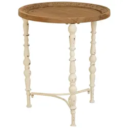 BEISTELLTISCH aus Holz, braun, 51x61cm