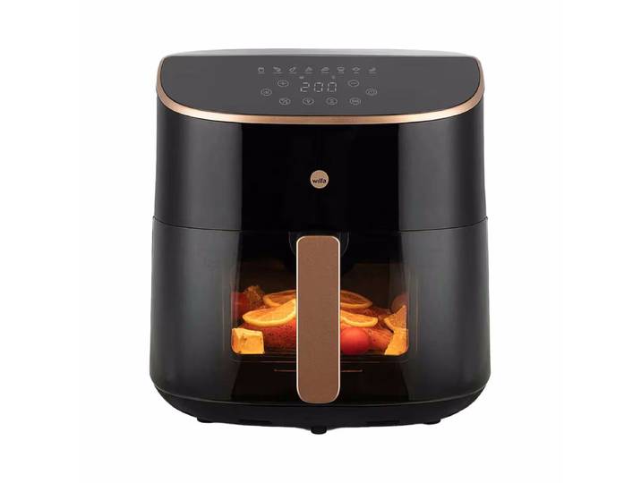 Wilfa Dualfry Split 8L Heissluftfritteuse – Airfryer - Friteuse – schwarz