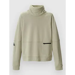 Jones Snowboards Flagship Rec Grid 1/2 Zip Fleecejacke smoke gray Gr. S