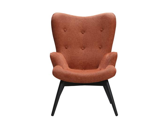 SalesFever Sessel Kupfer/Schwarz