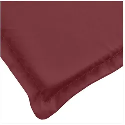 vidaXL, Sitzkissen, Niedriglehner-Auflagen 2 Stk. Stoff (100 x 50 cm)