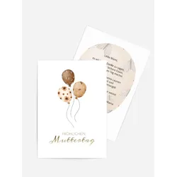 Grußkarten zum Muttertag selbst gestalten mit Spruch und Fotos im Onlinedesigner bei Meine-Kartenmanufaktur.de