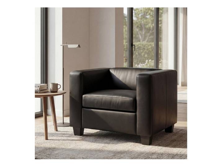 MCW Sessel Lille-L, Bequeme Sitzpolsterung, Lounge-Stil, Abgerundete Kanten, Standfest