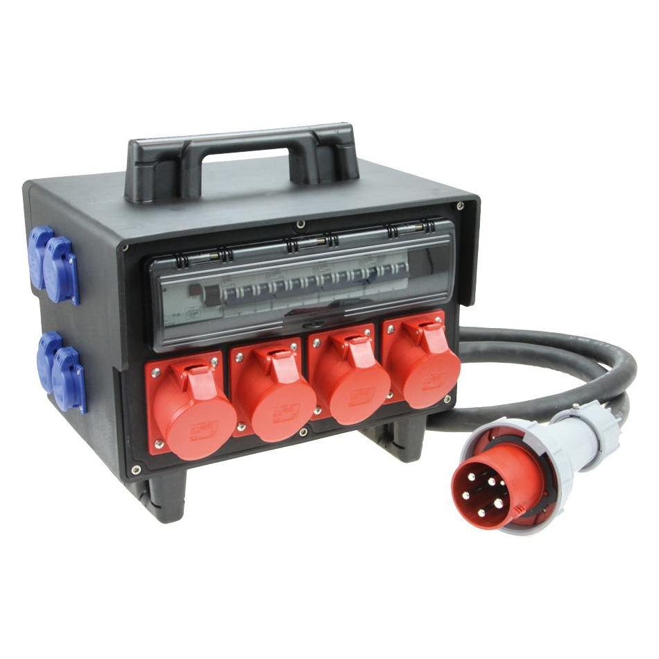 PCE 9504450 Schrems BV 2x32/5 2x16/5 9xSSD 2m5G16 Ea (13x, CEE 16/5, CEE 32/5, CEE 7/3) (9504450-PCE-)