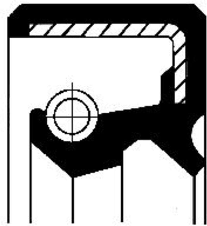Wellendichtring, Differential CORTECO 19035146B