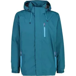 CMP Herren Regenjacke, Größe 52 in Blau Blau