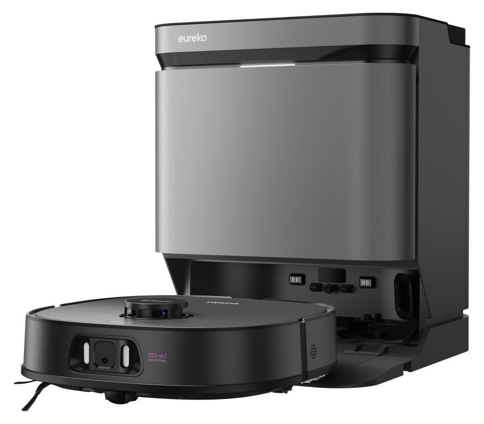 Eureka Saugroboter J15 Pro Ultra mit Wischfunktion, automatischer Entleerung & Nachfüllung, 16200 Pa Saugleistung, 240 Min. Akkulaufzeit