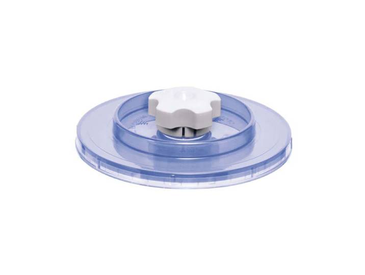Rommelsbacher VDU 125 Universal-Vakuumdeckel Ø12.5 cm – Vakuumiergerät Zubehör – transparent
