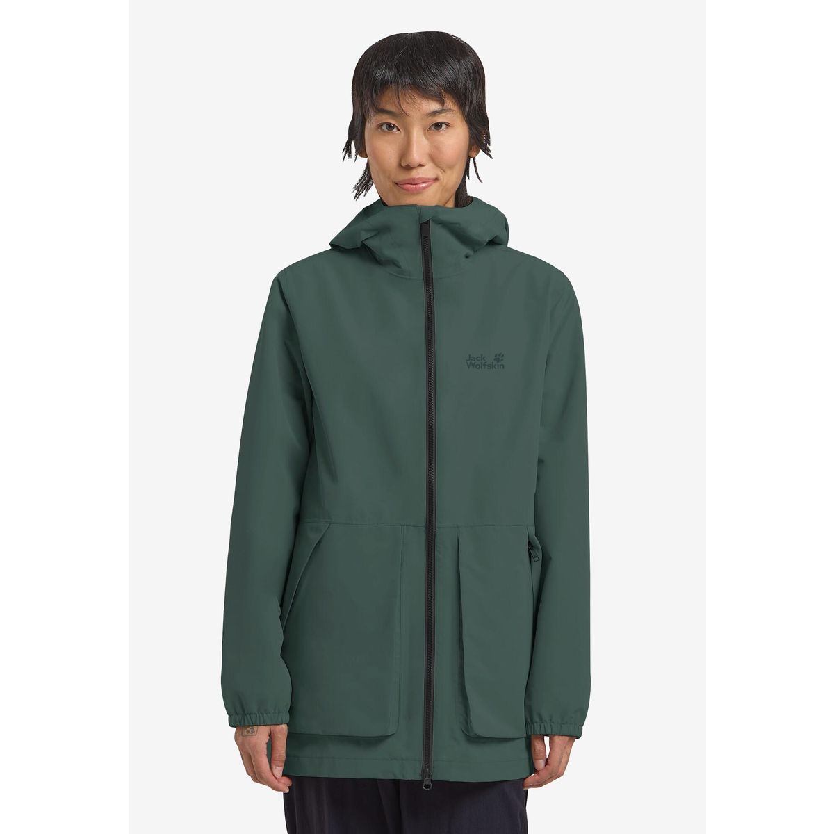 Jack Wolfskin Terraview 2L Parka W sago palm (E0271) S A63831_E0271_A06