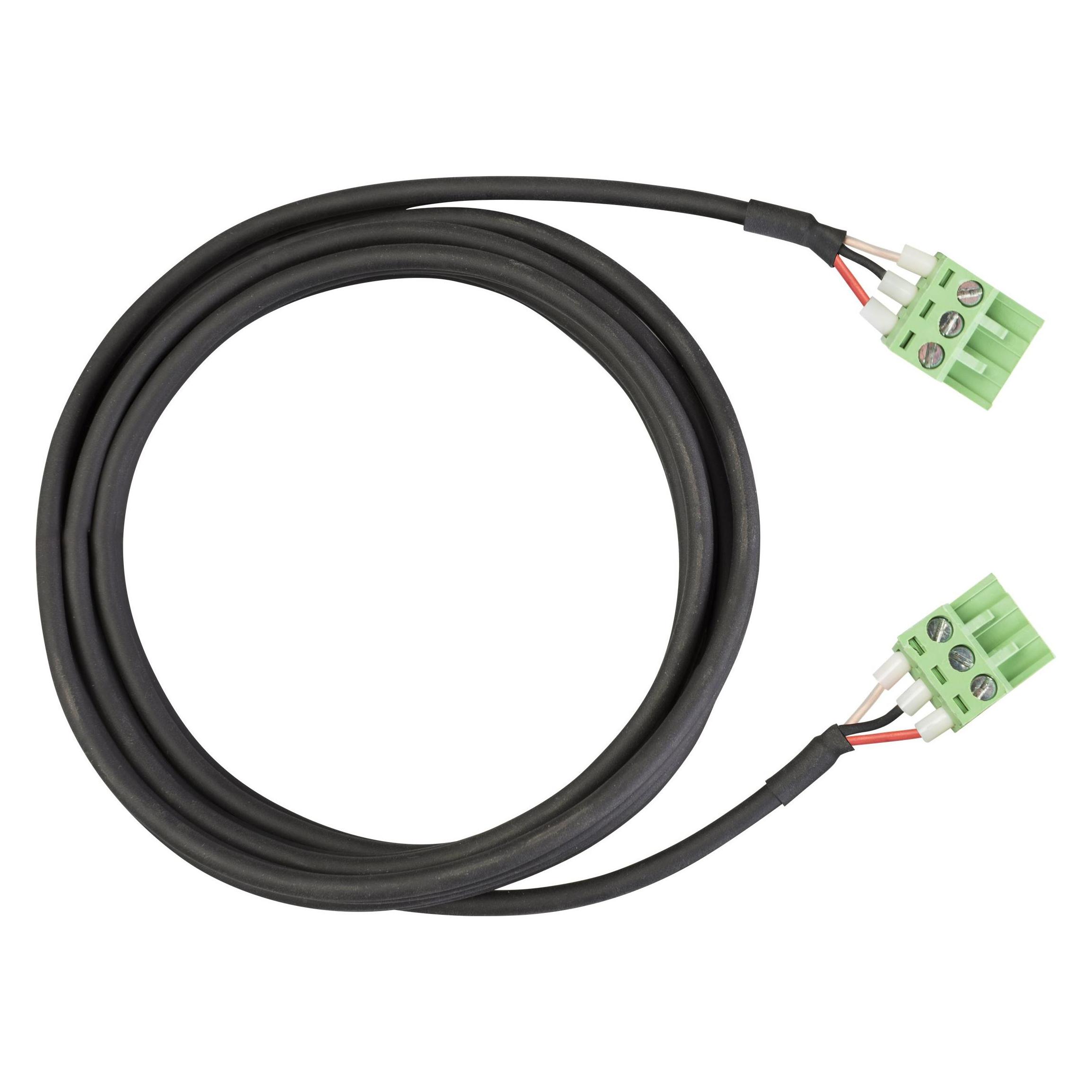 Apart Audio Audio-Kabel 1,5m schwarz CE3E3 2x Euroblock3-Stecker (1.50 m) (CE3E3)
