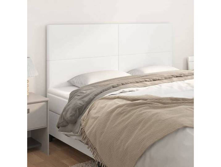 Tête de Lit Meubles de Chambre à Coucher Accessoires de Lit Simple Têtes de Cadre de Lit Intérieur Blanc 3116149