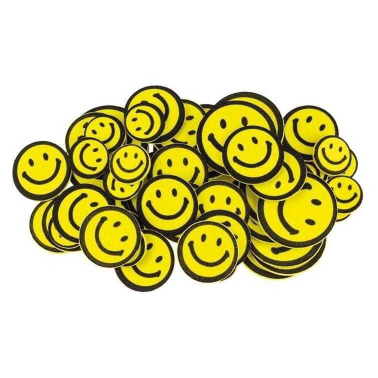 Brewis Schaumstoffaufkleber lächelt 54 Stk (54 Sticker) (47603881)