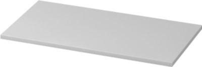 Abdeckplatte TOPAS LINE, für Regale und Schränke, B 805 mm, lichtgrau