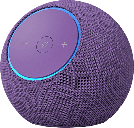 Altavoz inteligente - Amazon Echo Dot Max, 1 tweeter de 0,8" y woofer 2,5", Omnisense, Amethyst
