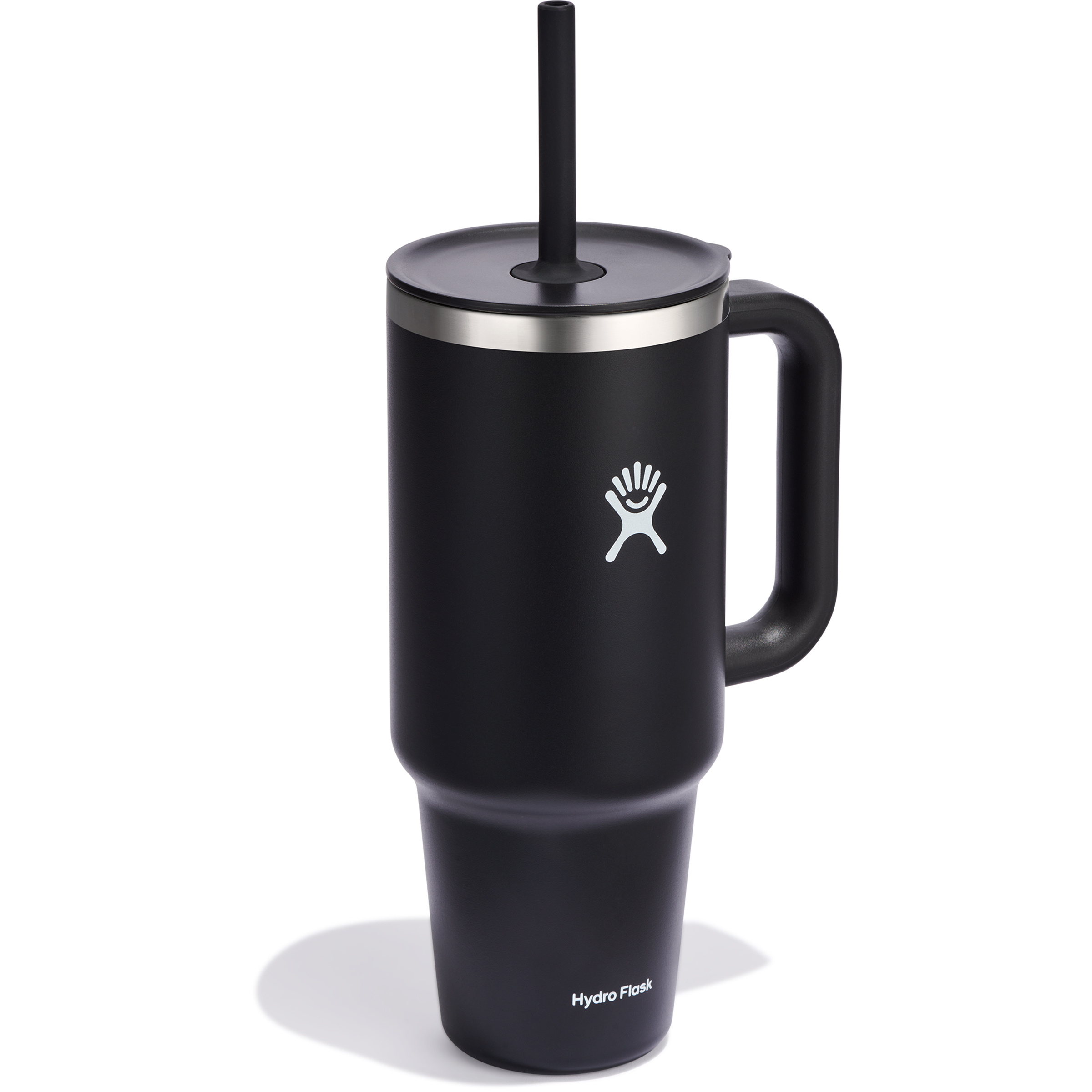 Hydro Flask 40oz All Around Travel Tumbler Isolierflaschen schwarz Größe 1.18L Camping