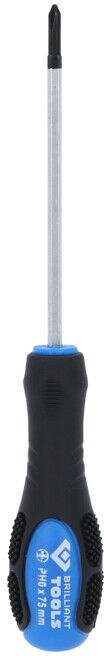 Brilliant Tools Tournevis cruciforme avec embout à frapper, PH0 (BT034807)