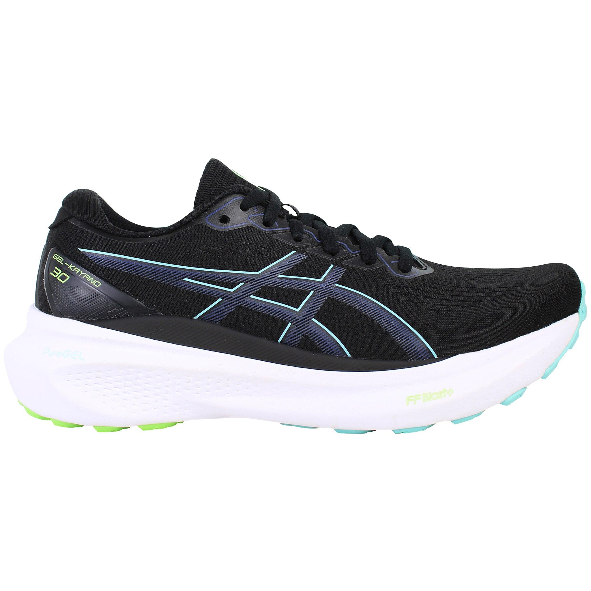 Asics Gel-Kayano 30 Damen schwarze Laufschuhe