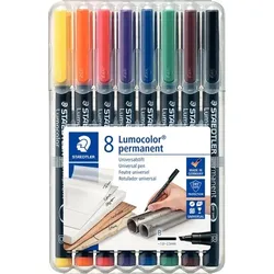 STAEDTLER Folienschreiber 1-2,5mm permanent sortiert nachfüllbar