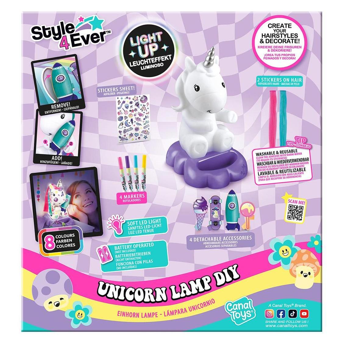 Canal Toys Diy Einhorn Lampe (CANAL.OFG270)
