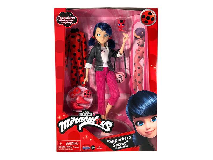Poupée 26 cm et ses 2 tenues Miraculous