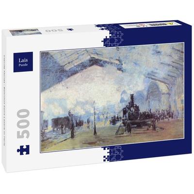 Lais Puzzle Claude Monet - Bahnhof Saint Lazare in Paris 500 Teile