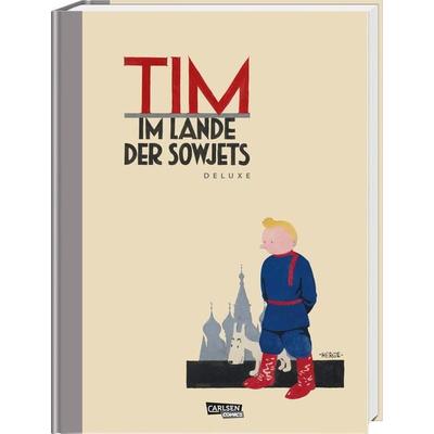 Tim und Struppi: Tim im Lande der Sowjets – Vorzugsausgabe, Gebundene Ausgabe von Hergé, Carlsen, 978-3-551-73820-2