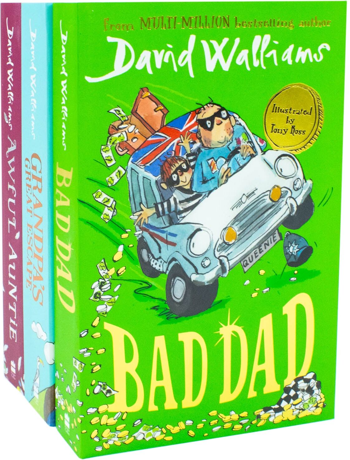 HARPERCOLLINS The World of David Walliams: Fun-Tastic Families Box Set: A brand new box set of funny stories from No. 1 bestselling author David Walliams