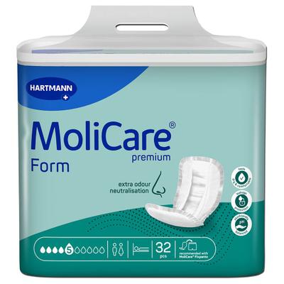 Molicare Premium Form 5 Tropfen 32 St Einlagen