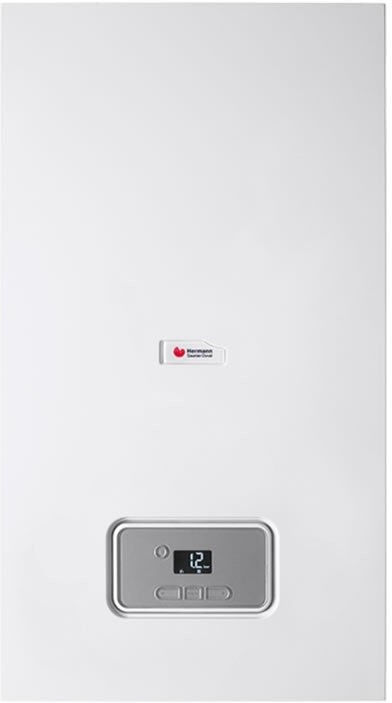 Hermann Saunier Duval Caldaia Saunier Duval Micra 4 Condensing Wi-Fi 25 kW Cod. 0020256398 Completa di Kit Per Scarico Fumi