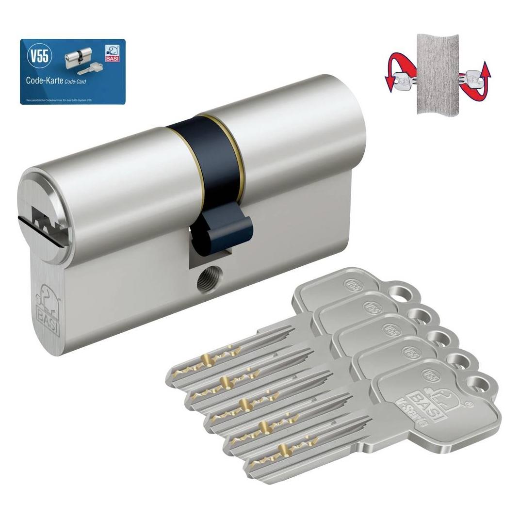 BASI VB5201-2020-0020 Profil-Doppelzylinder 50 / 50mm (Profildoppelzylinder) (VB5201-2020-0020)