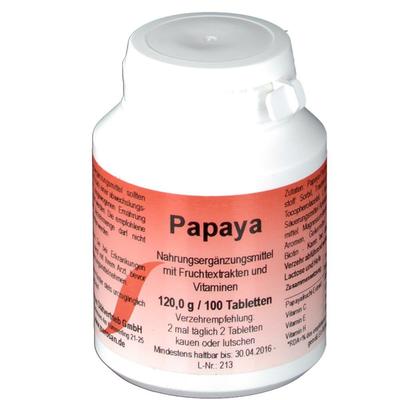 Papaya Kautabletten 100 St