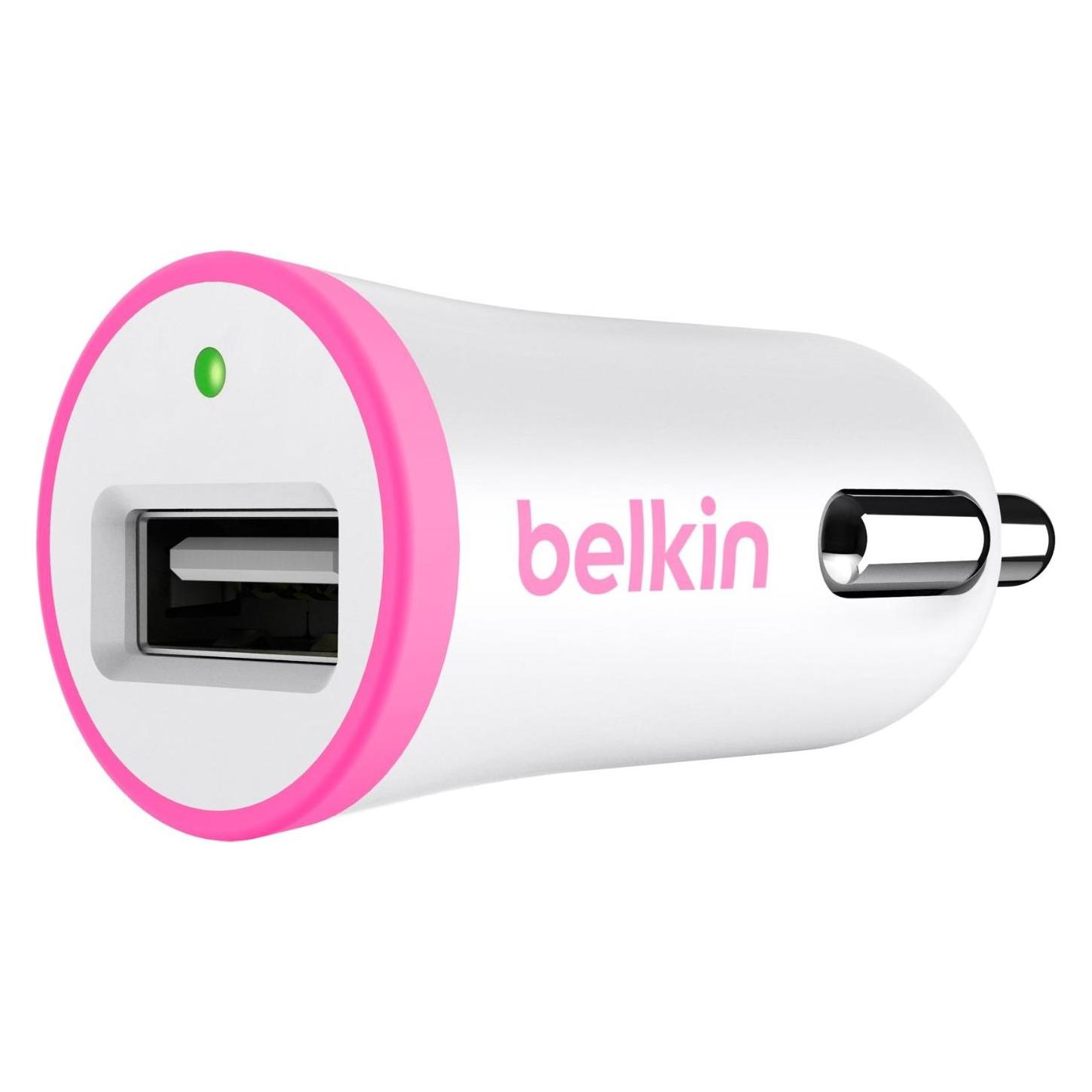 Belkin Car Charger, 1A (F8J014BTPNK)