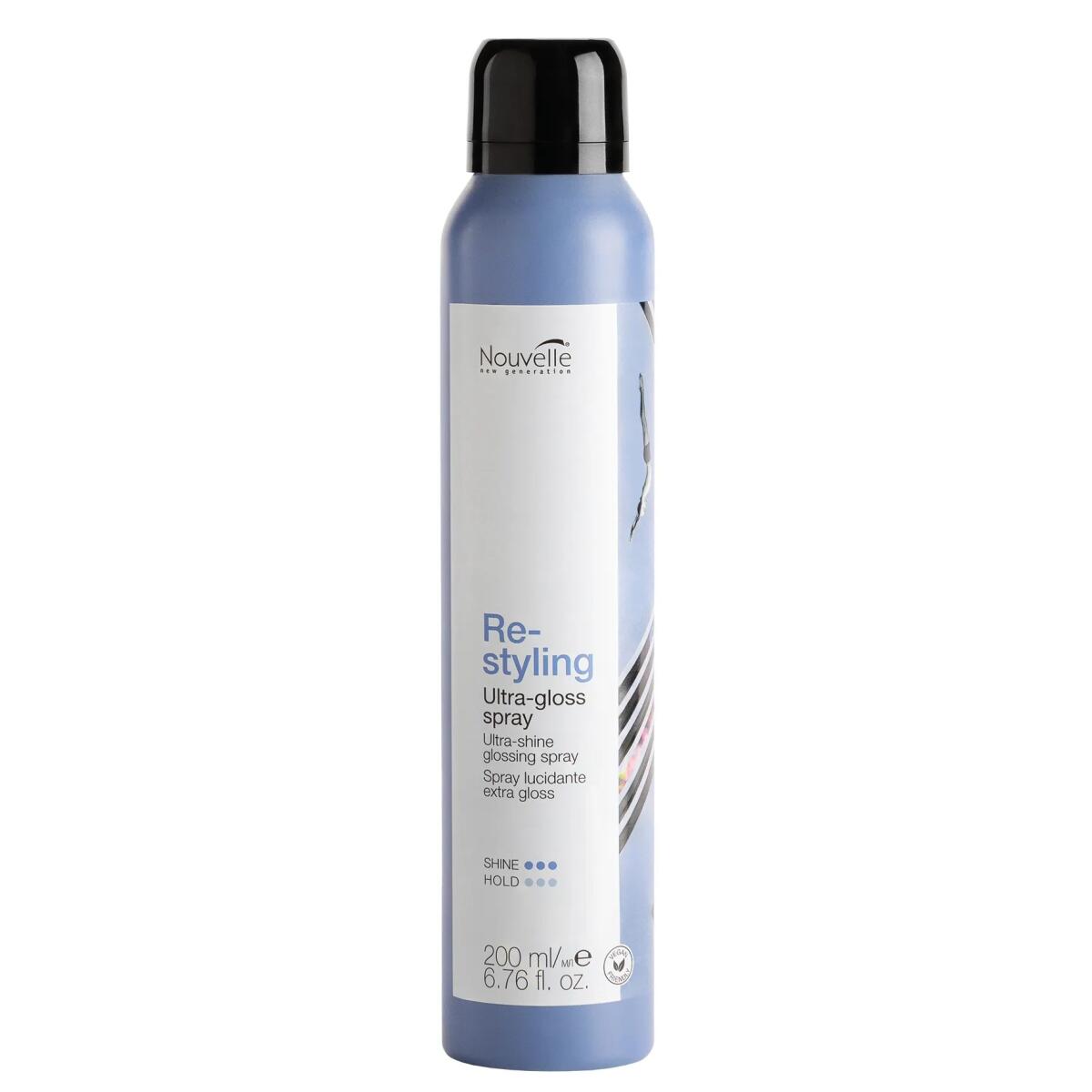 H.S.A. Hair Styling Applications S.p.A. Nouvelle Re-Styling Ultra-Glanz Spray 200ml