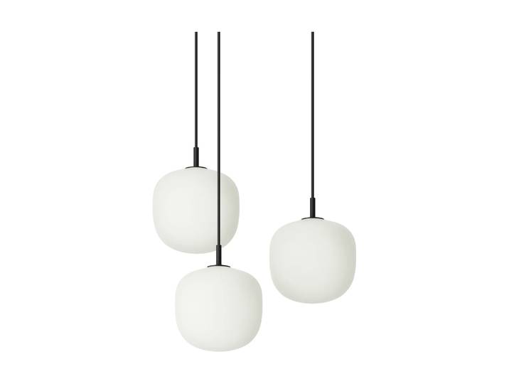 Muuto Rime Pendant Cluster 3 suspension Noir, Ø18 cm
