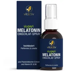 MELATONIN EINSCHLAF-SPRAY Pfefferminz & Limette 50 ml