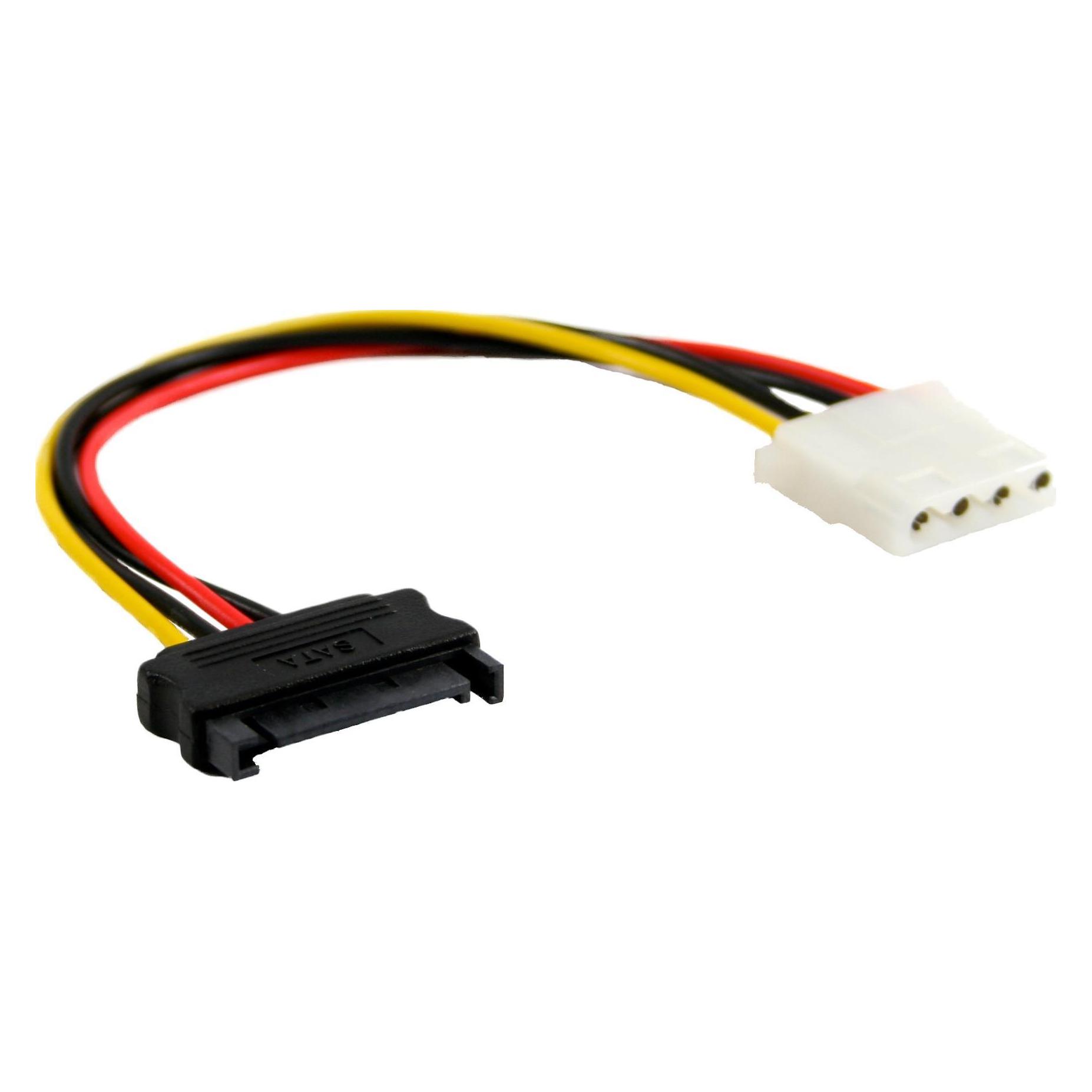 InLine SATA Stromadapterkabel (15 cm, 15 pin S-ATA) (29669)