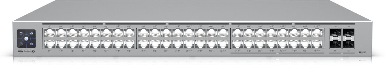 Switch de Red Administrado Pro Max L3 48 Puertos PoE (Gris) - UBIQUITI