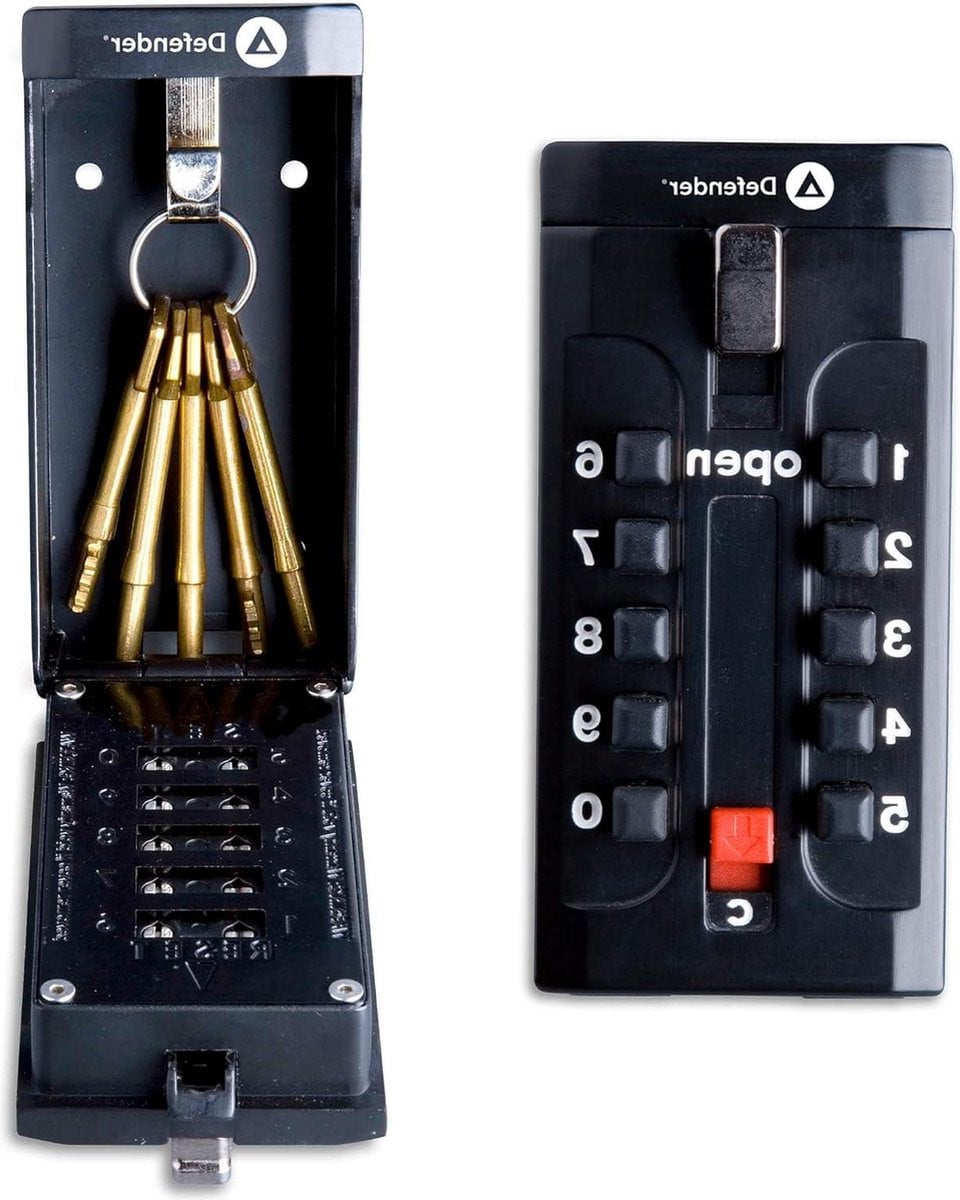 Wandmontage Key Safe met Drukknop Combinatie - Outdoor Key Box voor Wandmontage - Sleutelkast
