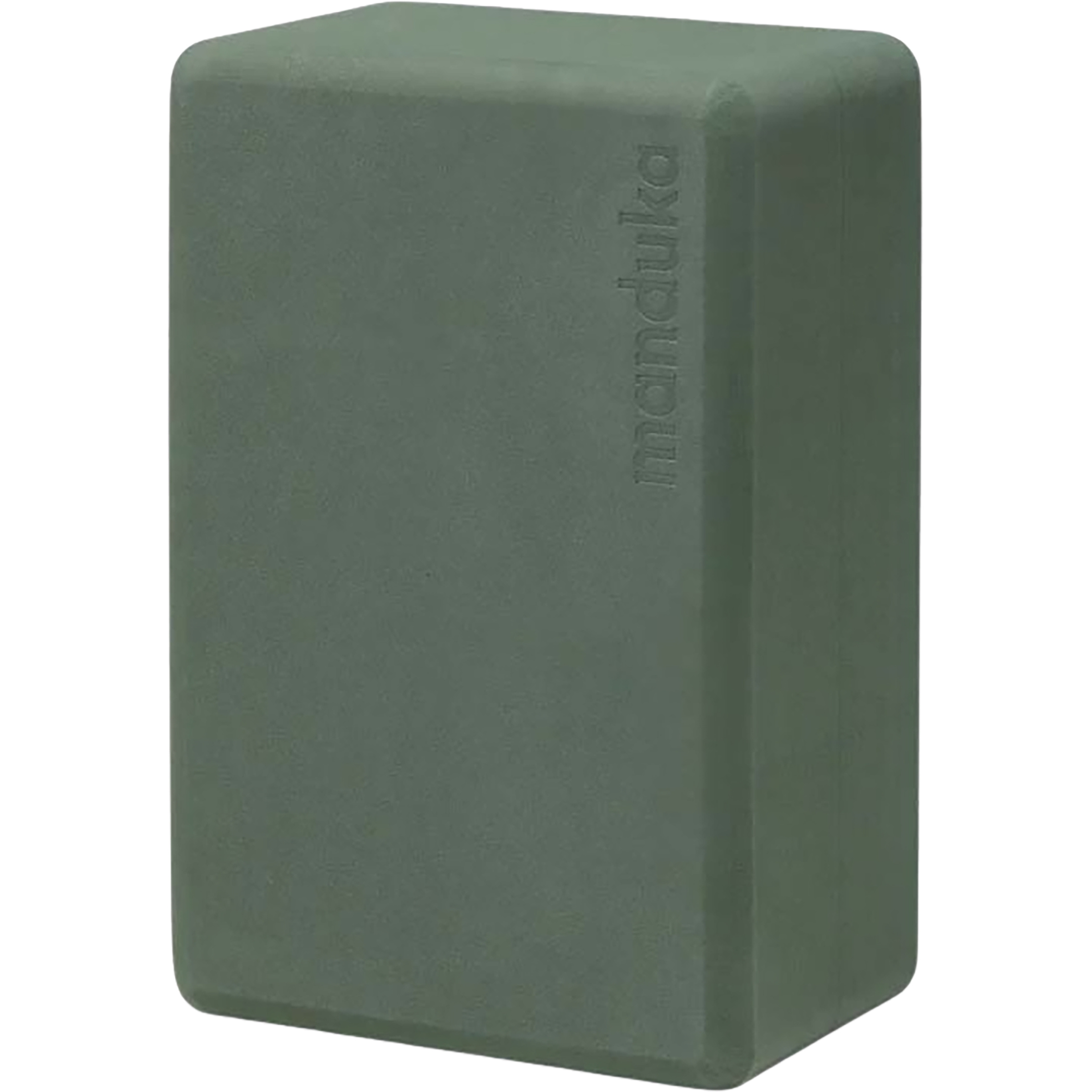 Manduka Recycelter Schaumstoff Yogablock Yoga-Zubehör gruen Yoga