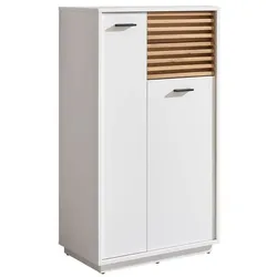 Midischrank Liguria Dekor Weiß