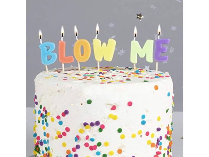 Ginger Ray - Verjaardagskaars Blow Me - 6 stuks