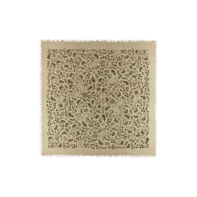 Modetuch CODELLO "Codello Tuch", Damen, grün, Obermaterial: 90% Wolle WO. 10% Kaschmir WS., bunt, Modetücher, mit alpinen Naturmotiven