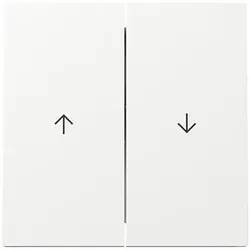 Gira Wippe 2f Pfeil Schalter Reinweiß 329470