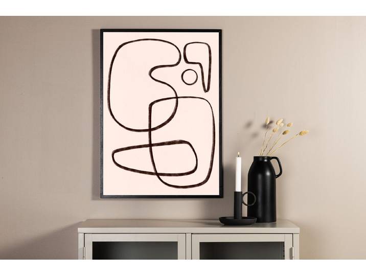Poster Fine Line Qualitätsdruck auf Papier - 70 x 100 cm - Luxusbetten24