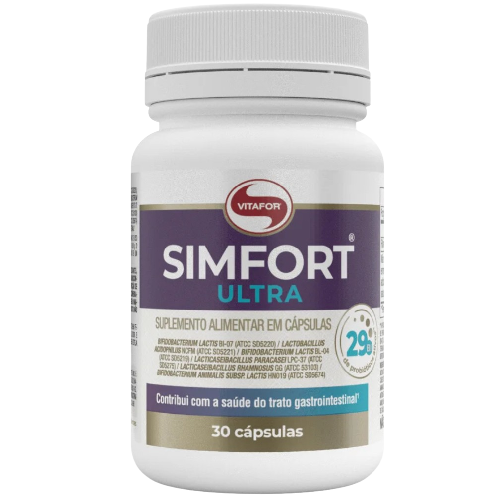 Vitafor Simfort Ultra Food Supplement with Probiotics 30&nbsp;caps.