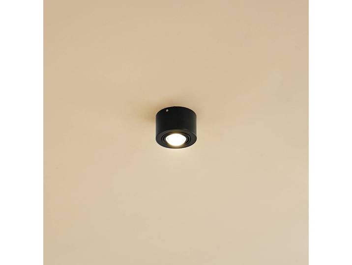 Deckenleuchte Jyla Lindby, dimmbar, schwarz, für Wohn- / Esszimmer, Metall, Modern