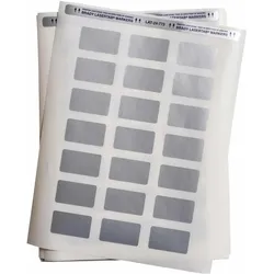 Brady, Etikettenrolle, LAT-24-773-1, metallisierter Polyester, Silber, 44.45 x 25.40 mm, mit Laminat, dauerhaft kle