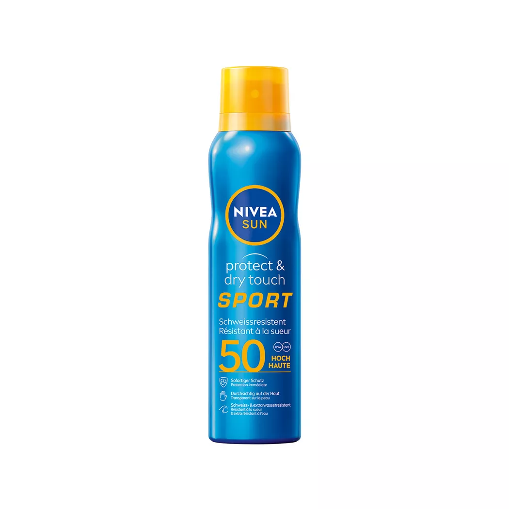 NIVEA SUN - Protect & Dry Touch Sport Sprühnebel LSF 50, 200 ml